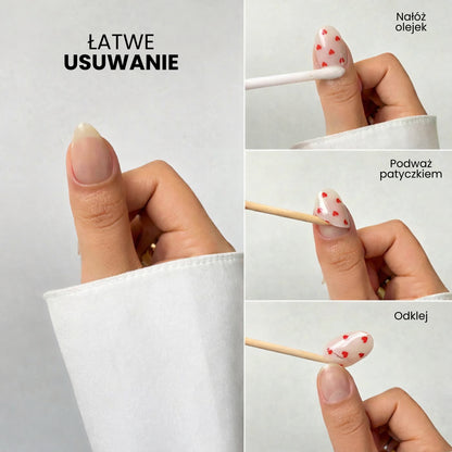 Zestaw żelowych naklejek na paznokcie Gelly Nails™